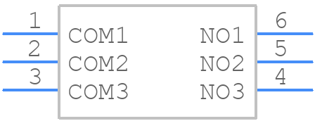 SDA03H1SBD - LITTELFUSE - PCB symbol