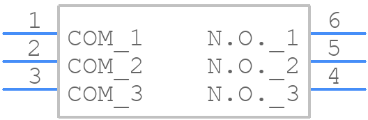 A6S-3101-PH - OMRON Electronics - PCB symbol