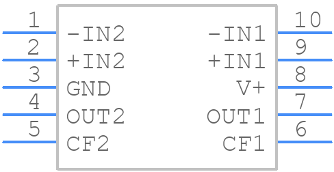 AD8213WHRMZ-R7 - Analog Devices - PCB symbol