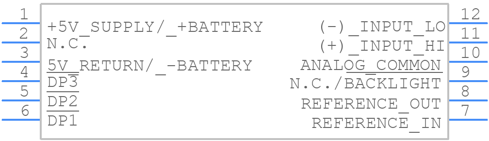 DMS-20LCD-0-5-C - Murata Electronics - PCB symbol