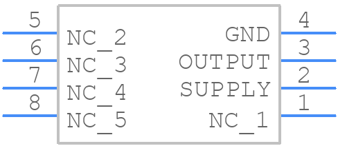 4525-DS3A0015DP - TE Connectivity - PCB symbol