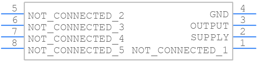 4525-SS5A001GP - TE Connectivity - PCB symbol