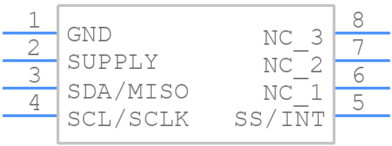 4525DO-SS5AI100GP - TE Connectivity - PCB symbol