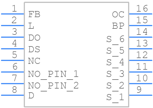 LYT5226D-TL - Power Integrations - PCB symbol