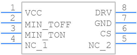 NCP4308ADR2G - onsemi - PCB symbol