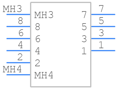 TM11R-5M2-88-LP(30) - Hirose - PCB symbol