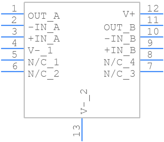 LT1469CDF#TRPBF - Analog Devices - PCB symbol