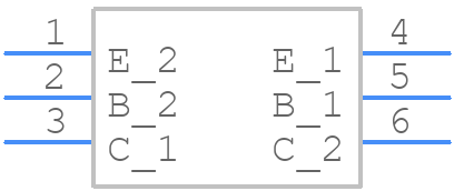 NSBC114EPDP6T5G - onsemi - PCB symbol