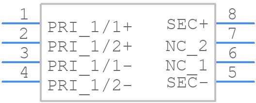 NA5743-ALD - COILCRAFT - PCB symbol