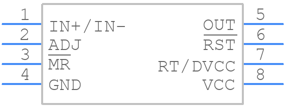 LTC2960ITS8-1#PBF - Analog Devices - PCB symbol