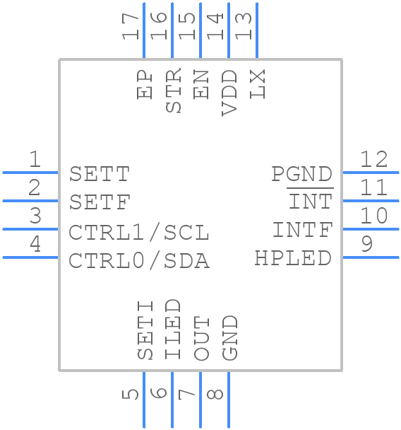 ADP1653ACPZ-R7 - Analog Devices - PCB symbol