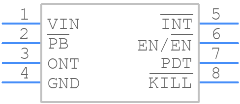 LTC2954CTS8-1#PBF - Analog Devices - PCB symbol