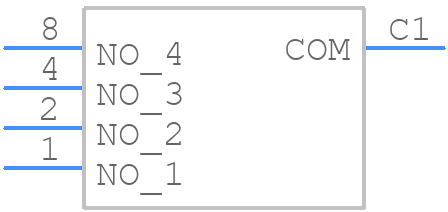 A6RS-101RF-P - OMRON Electronics - PCB symbol