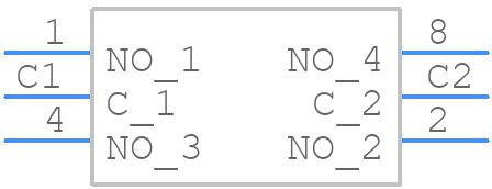 A6RS-162RF-P - OMRON Electronics - PCB symbol