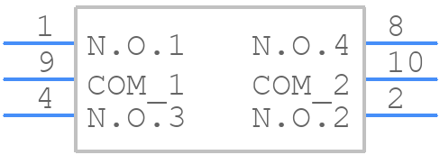 A6RS-162RF - OMRON Electronics - PCB symbol