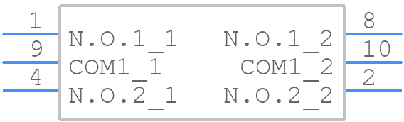 A6RS-162RS - OMRON Electronics - PCB symbol