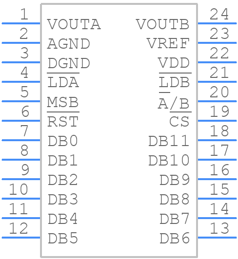 AD8582AR-REEL - Analog Devices - PCB symbol
