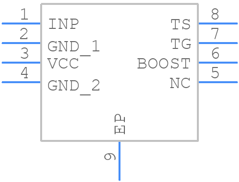 LTC4440EMS8E-5#PBF - Analog Devices - PCB symbol