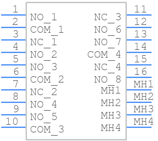 EG4319A - E-Switch - PCB symbol