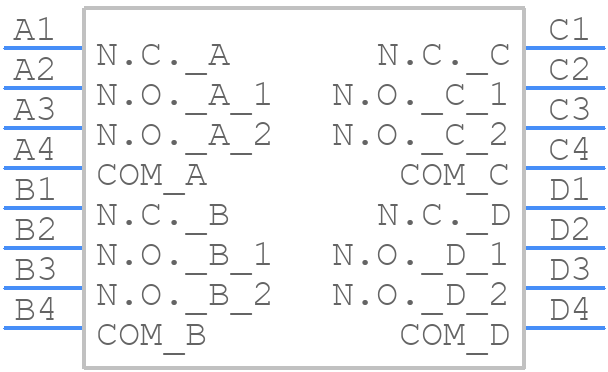 MRA403-A - NKK Switches - PCB symbol