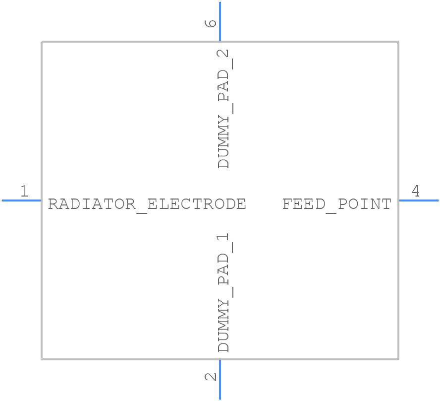 ANT016008LCS2442MA2 - TDK - PCB symbol
