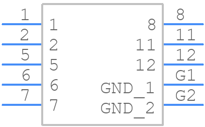 B65812N1008D001 - TDK - PCB symbol