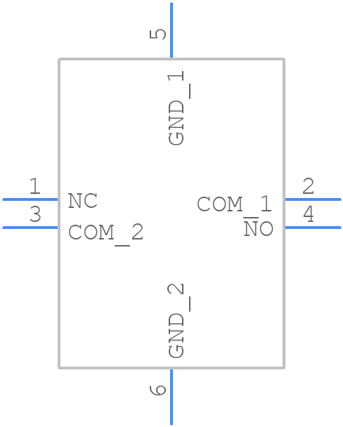 SKRNPAE010 - ALPS Electric - PCB symbol