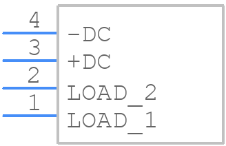 CX240D5R - CRYDOM - PCB symbol