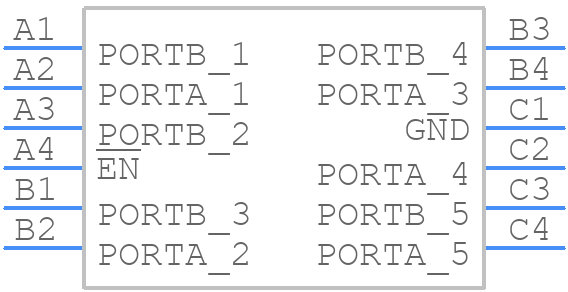 SIP32102DB-T1-GE1 - Vishay - PCB symbol