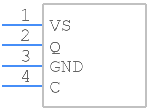TLE49215UHALA1 - Infineon - PCB symbol