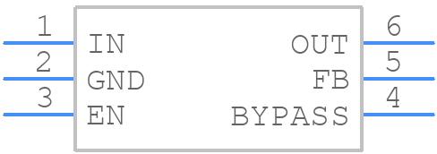 TPS79301DBVREP - Texas Instruments - PCB symbol
