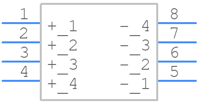 BK-18650-PC8 - Memory Protection Devices - PCB symbol