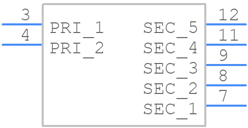 58PR6962 - VITEC - PCB symbol