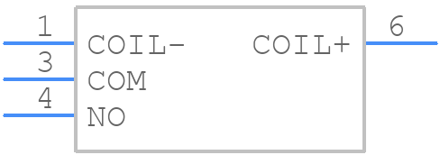 P6B-04P - OMRON Electronics - PCB symbol