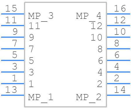 DF40B-12DS-0.4V(58) - Hirose - PCB symbol