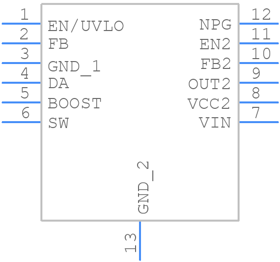LT3645HMSE#PBF - Analog Devices - PCB symbol