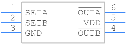 TMP392A2DRLR - Texas Instruments - PCB symbol