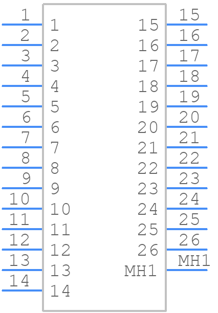 6473418-2 - TE Connectivity - PCB symbol