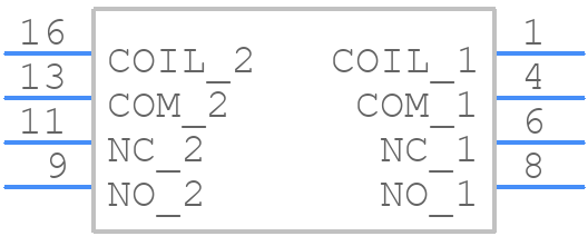 G5V-2 DC4.5 - OMRON Electronics - PCB symbol