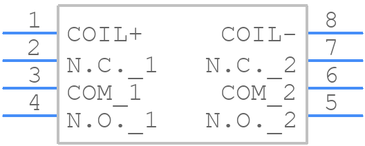 G6K-2F DC24 - OMRON Electronics - PCB symbol