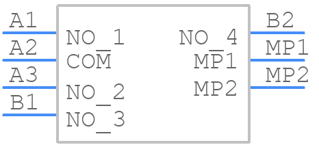 JSM05000SAQN - LITTELFUSE - PCB symbol