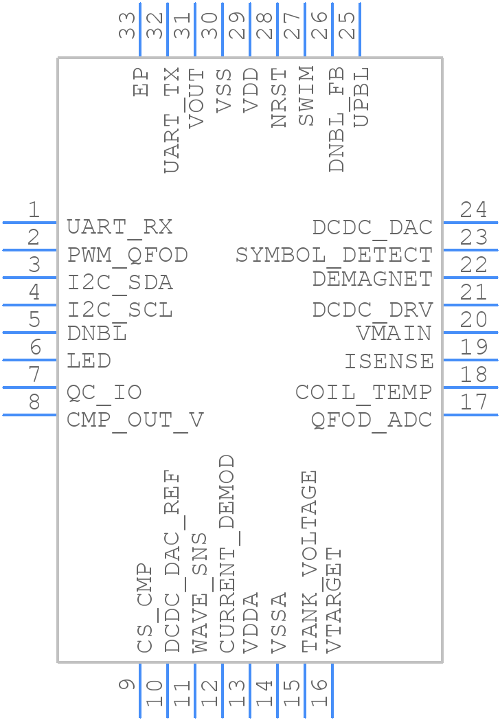 STWBC-MC - STMicroelectronics - PCB symbol