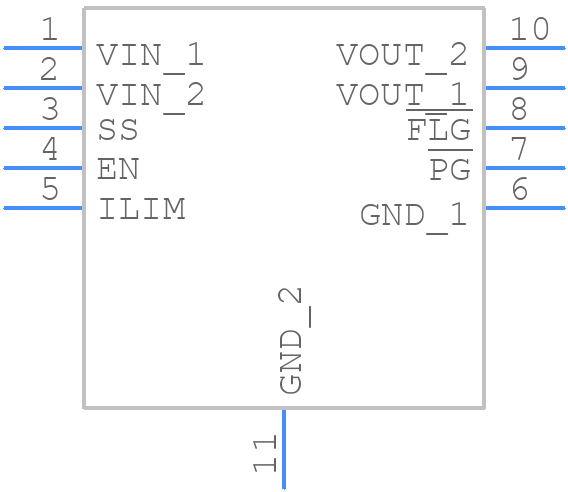 SIP32429DN-T1-GE4 - Vishay - PCB symbol