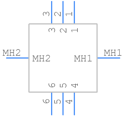 1-963211-1 - TE Connectivity - PCB symbol