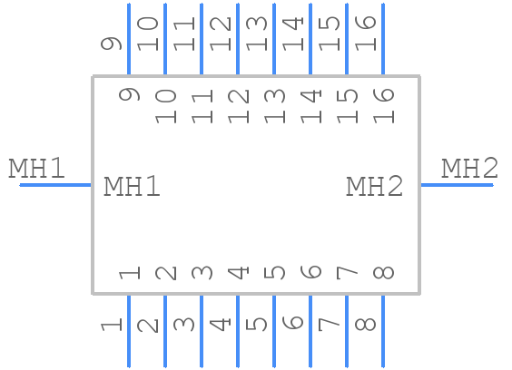 2-963215-1 - TE Connectivity - PCB symbol