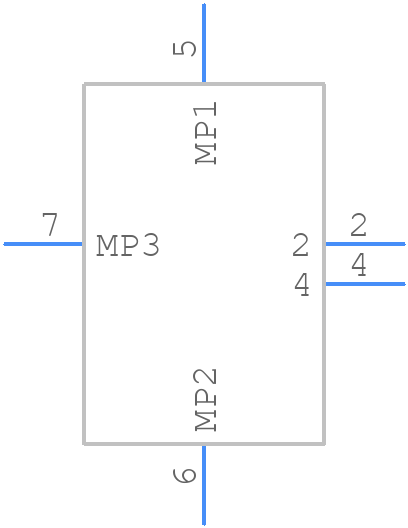 KT11P2SA1M34LFS - LITTELFUSE - PCB symbol