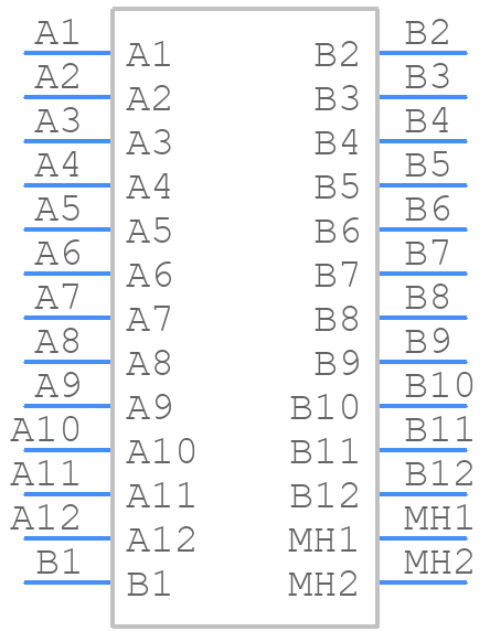 43915-1404 - Molex - PCB symbol