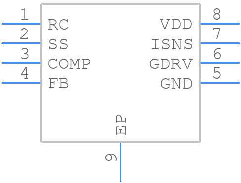 TPS40200DRBR - Texas Instruments - PCB symbol