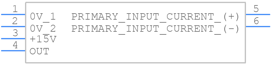 HX 03-P/SP2 - LEM - PCB symbol