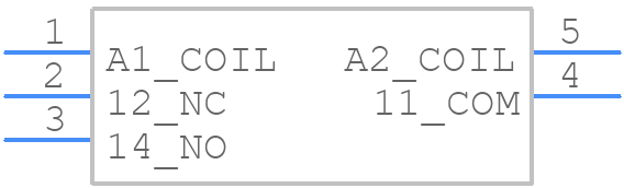 40.31.8.120.0000 - FINDER - PCB symbol